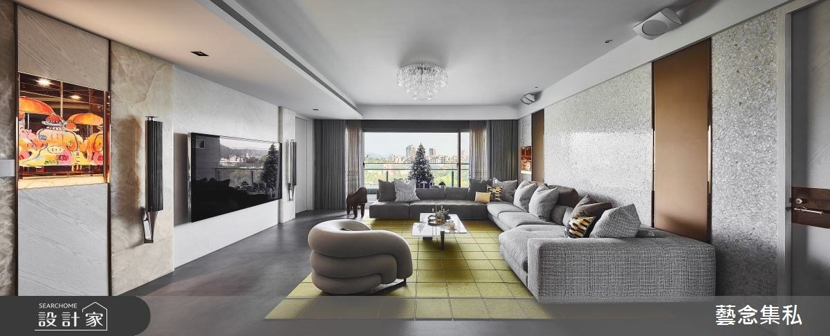 窗景大客廳、宴客餐廳與精品臥房設計，訂製 160 坪豪宅把生活過得從容