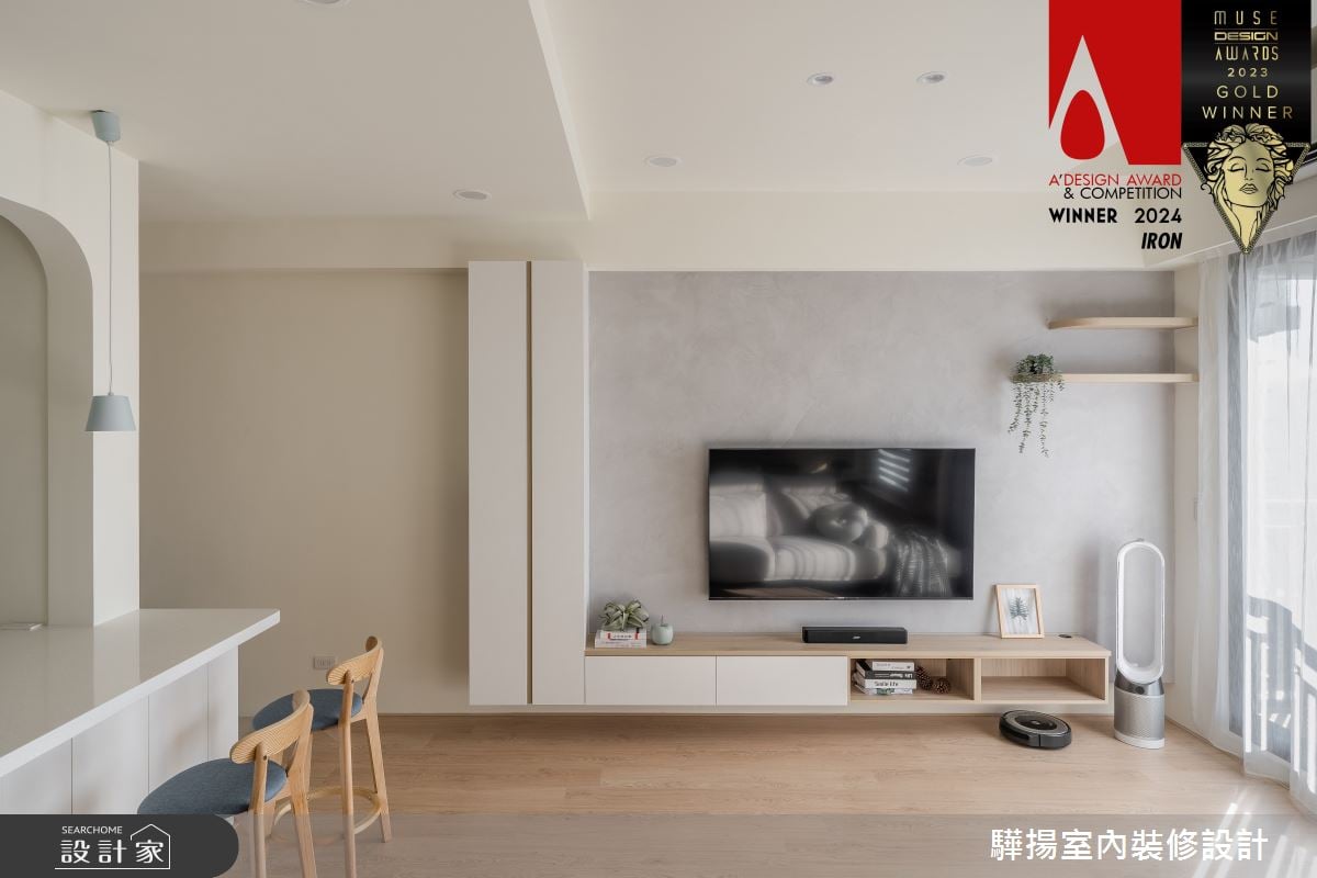 2024 A'Design Award Iron Winner獲獎！驊揚設計打造日式簡約親子宅，讓...