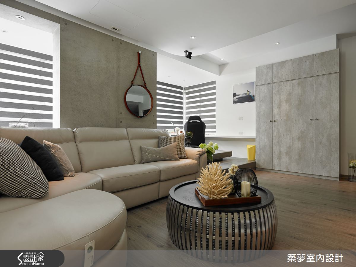 一個家 兩種性格 夫妻新婚宅的好契合設計