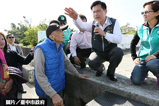 過橋如翻山　大雅農用橋樑終修齊