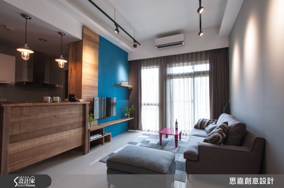 Blue Jazz佐紅酒香，15 坪打造經典款都會小豪宅