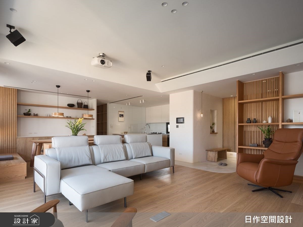 體驗都市裡的山居生活！走廊分散收納、茶室與攀岩臥榻豐富生活，還有景...