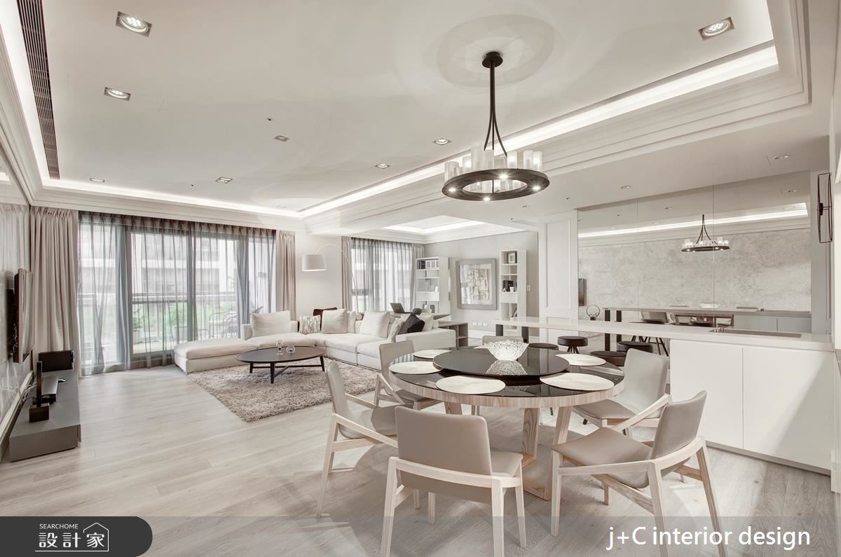 恰到好處的唯美氣質 ! 來自 80 坪純白系新古典宅