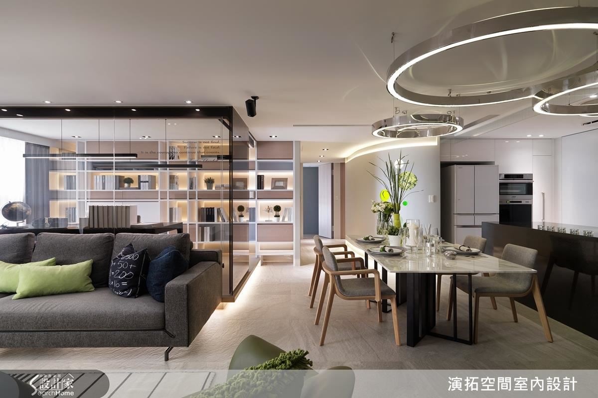 以弧型織就設計靈感 刻劃圓滿和諧家居