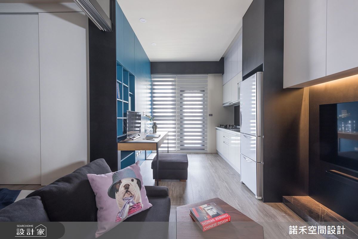就用8坪成家！空間感、時尚感、收納量不設限的單身宅