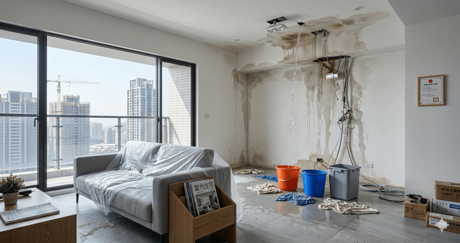 房子漏水怎麼辦？中古屋、預售屋與老屋漏水的求償與修繕指南