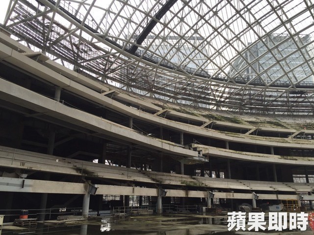 【直擊】停工1年來首度公開　大巨蛋內部現在變這樣了