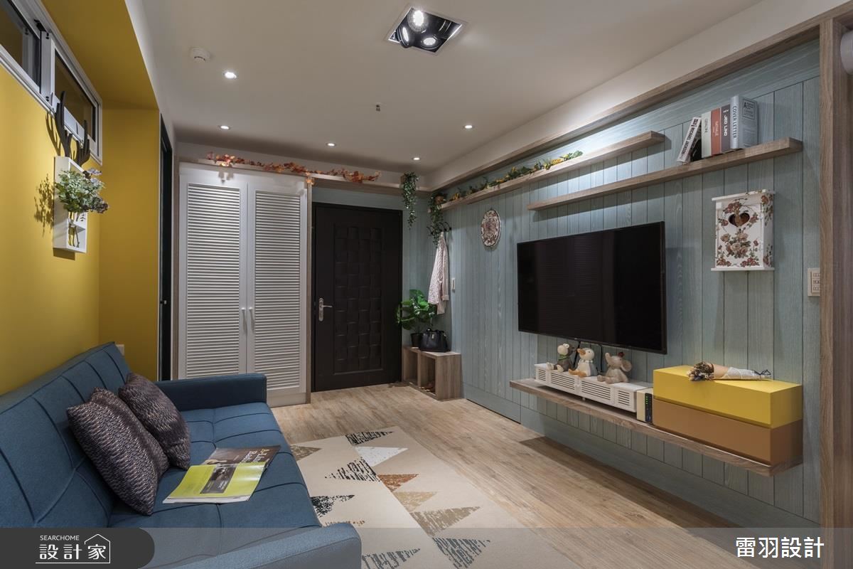 大餐桌+半開放主臥+收納滿點 一家四口最完美的小宅提案