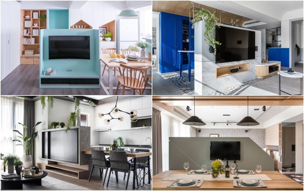 居家最「牆」設計！半高電視牆替小坪數省空間、優化通風採光，還有意想...