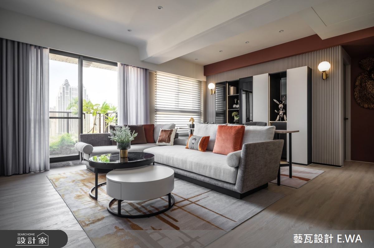 我家就是精品藝廊，典雅高貴的45坪輕奢藝術宅