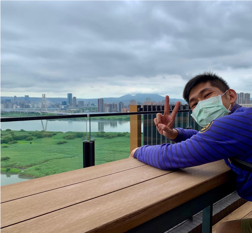 ▲道格在3年內總共看了超過120間房，讓他直呼真的很累，但只要看到眼前這片美麗河景，所有的辛苦都是值得的。（圖片來源/道格提供）