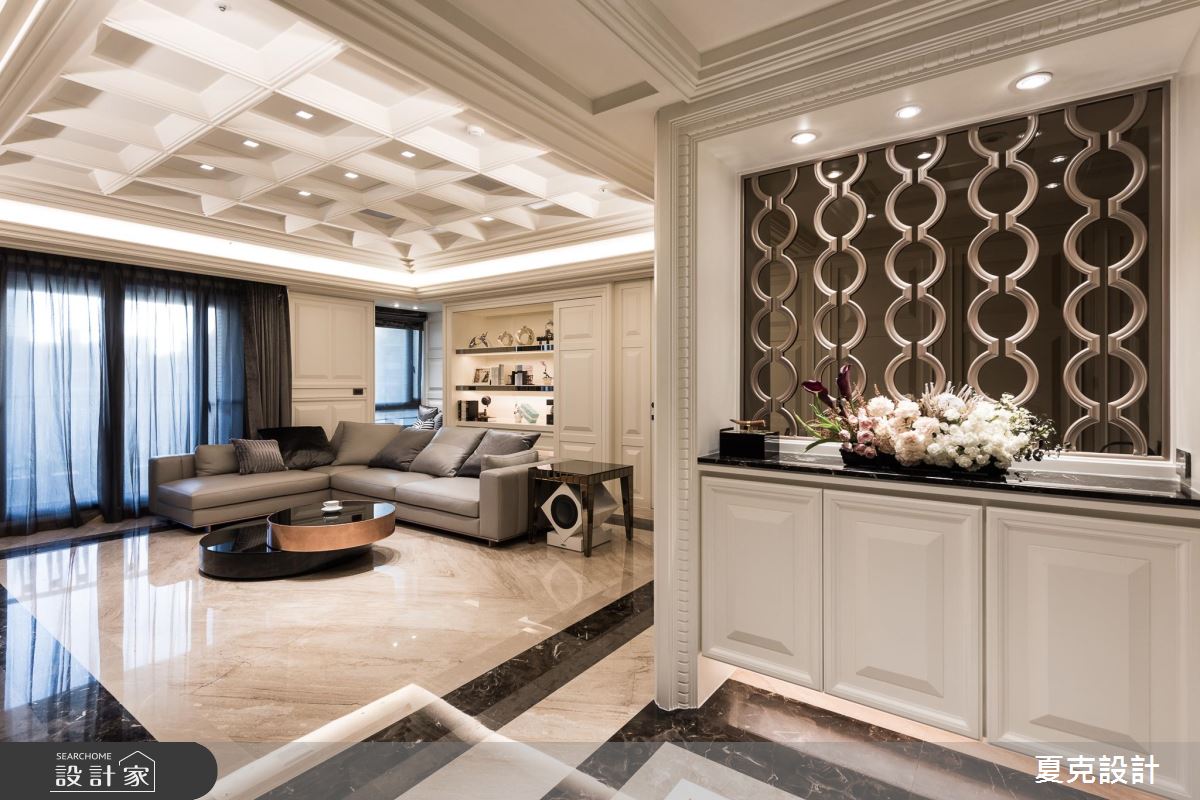 恰到好處的奢華！讓人讚嘆的新古典風居家殿堂