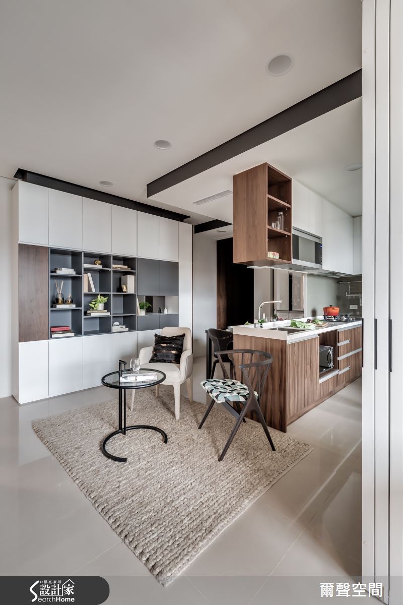 讓光照進來！15 坪明亮新婚宅的好機能設計