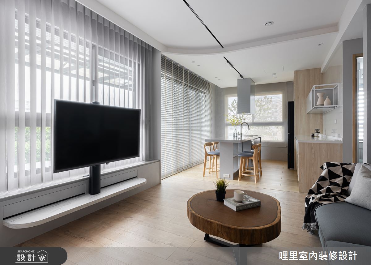 客變、裝修一次搞定! 23.4坪日式無印宅的新生活提案