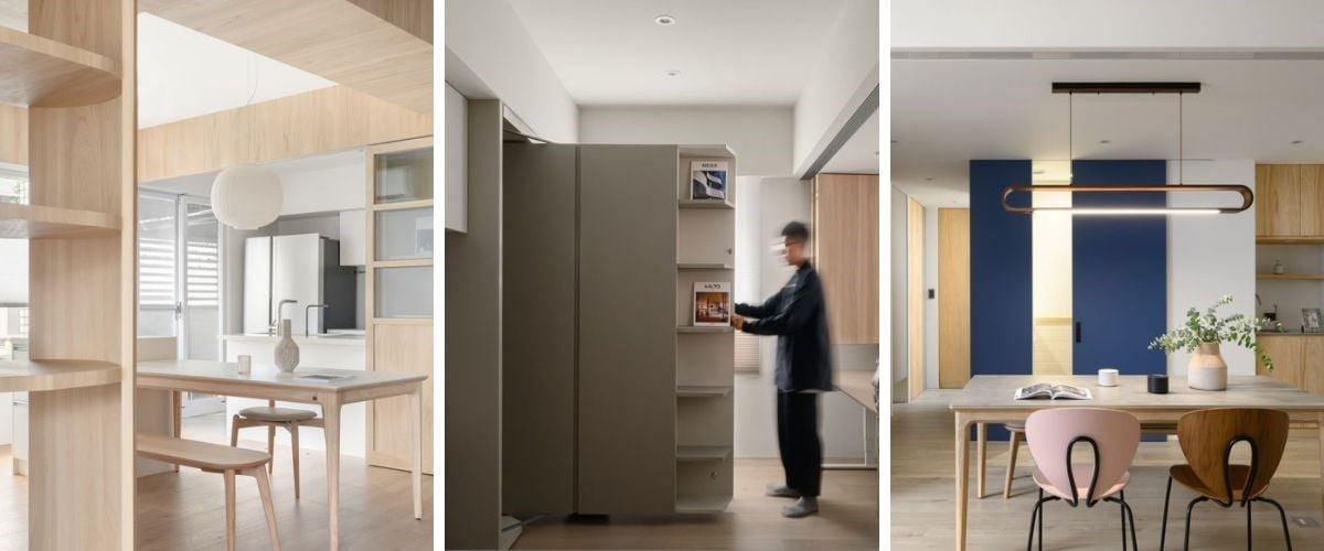 3款大地色的療癒系醫師宅！悠然日光+彈性隔間+海量收納，一掃生活中的煩擾