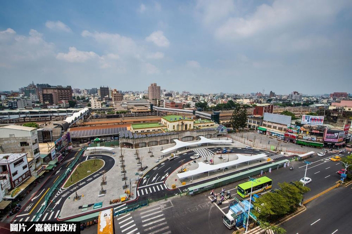 國慶連假要來了！　嘉義市站前廣場搭配啟用