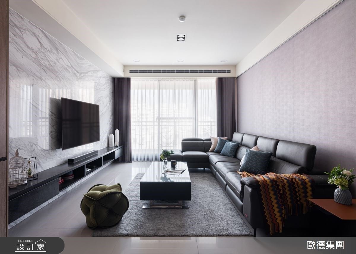 每一面牆都用心琢磨！系統傢俱與鍍鈦混搭的輕奢質感宅