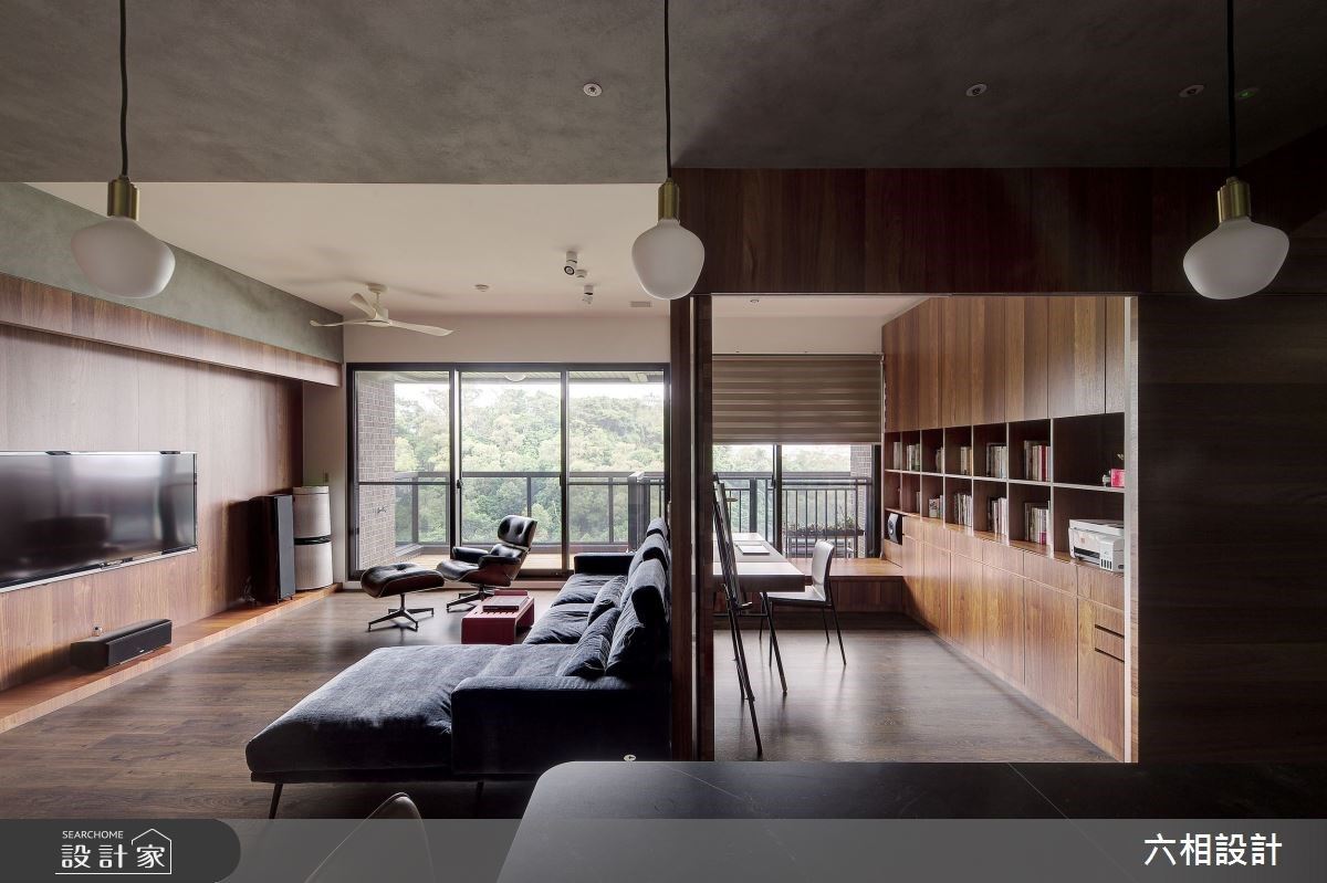 我的鄰居是美麗山景！一家三口的簡約風住宅，擁有玄關健身房、拱門餐廚