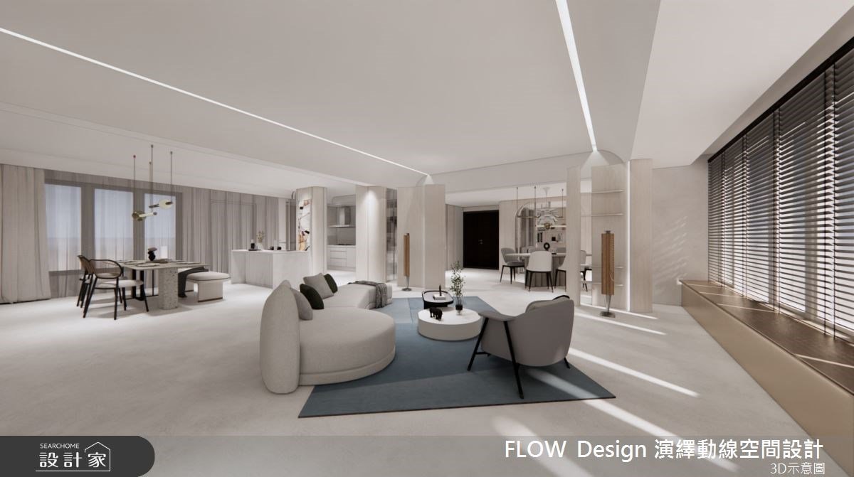 享受360度的遼闊美景！75坪純白簡約風大宅，一展藝術與生活交織的寧靜美感