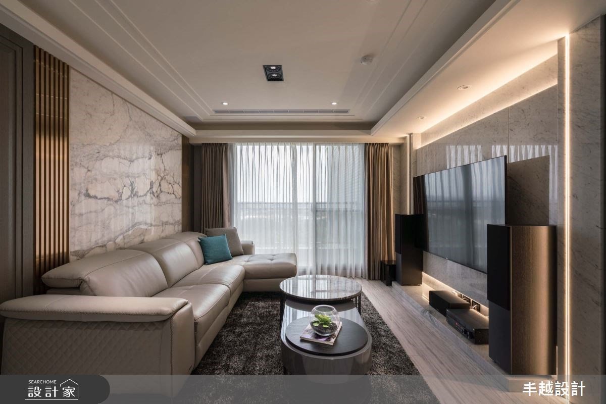 走進精品飯店般的高級感！藝術化收納、優雅光影，放大 19 坪現代宅的奢...