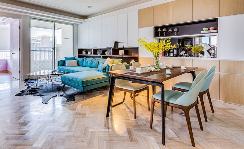 新店 28 坪現代風溫馨休閒親子宅