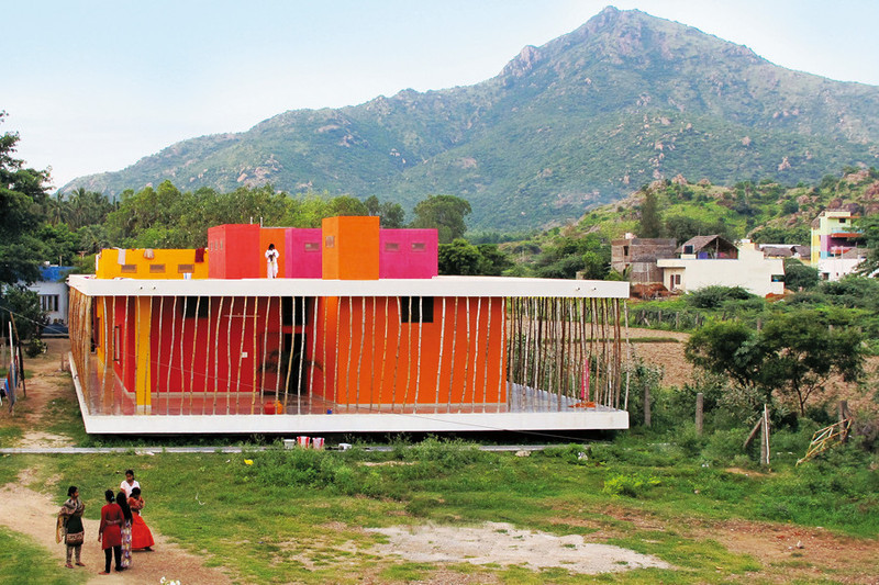 印度。五彩繽紛的希望之家