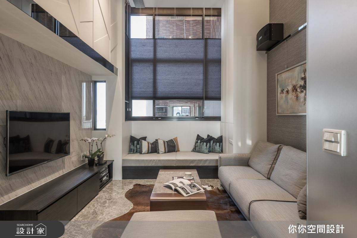 樓中樓老屋翻新，28坪也能擁有的挑高客廳與4房2廳！