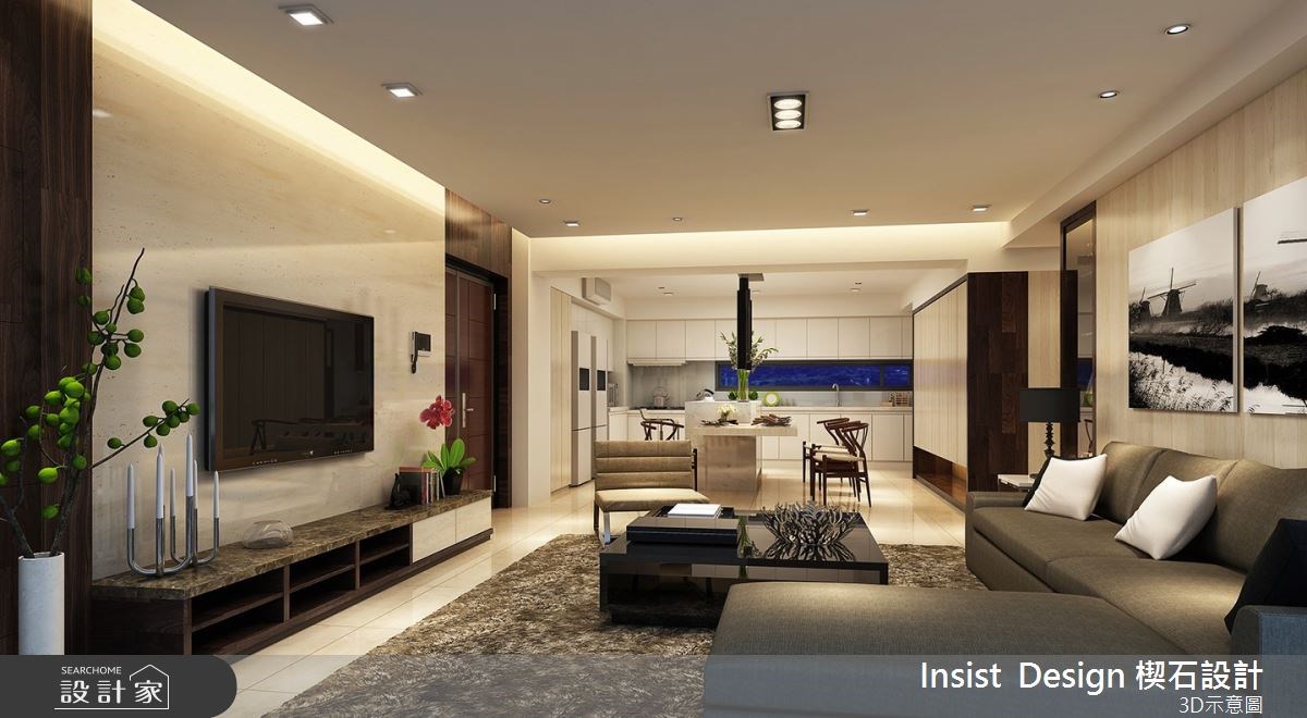 屋穩則心安！新北淡水 3+1 房，以自然實木貼皮與簡約線條譜寫生活的悠然...