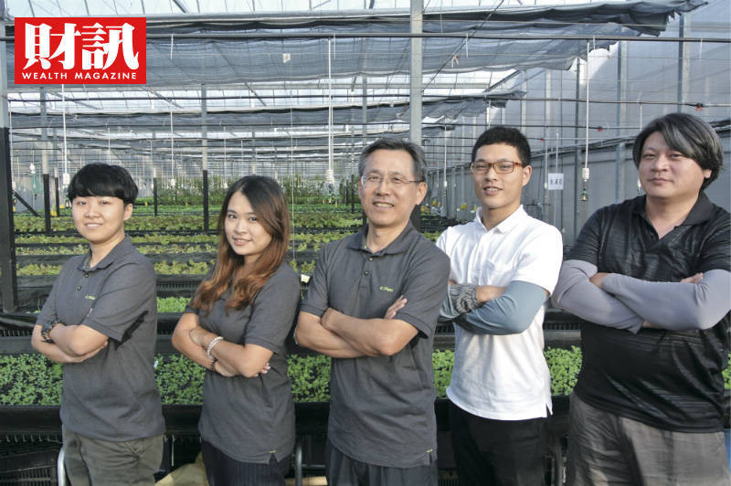 藥師中年轉行 種菜種出新創事業