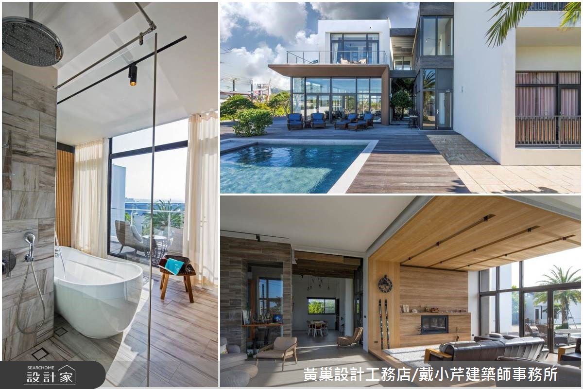 超Chill的退休生活！自地自建蓋一棟比佛利山莊、無邊際泳池的時髦民宿圓夢