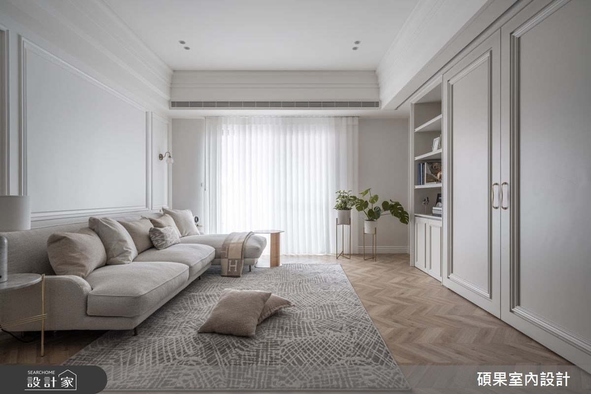 37 坪美式風格宅，運用活動拉門創造理想格局！