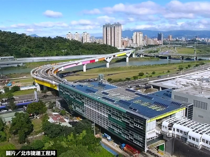 環狀線大坪林至秀朗橋段 土建工程完工