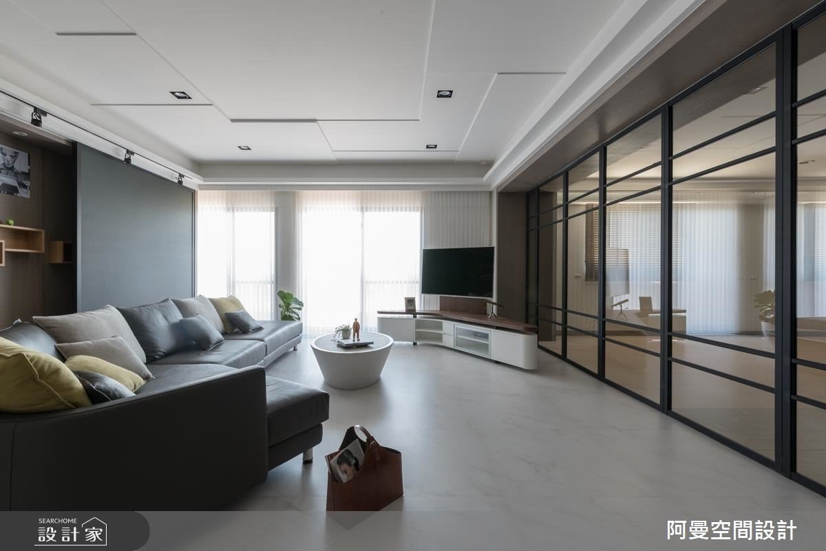 一道夢幻玻璃門，打開生活的無限可能！永遠保有創作靈感的百坪輕工業風豪宅