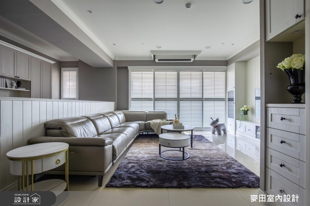 推開歐美時尚大宅！明亮客廳、花磚美廚實踐全家對生活的美好嚮往