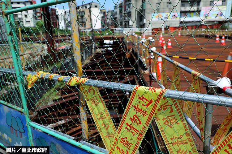 淡水藍天市場 廢棄工地9月進行回填