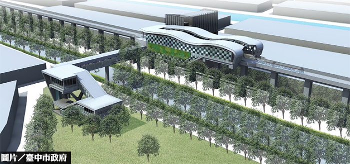 捷運進出好尷尬　中捷G14站『有站無路』