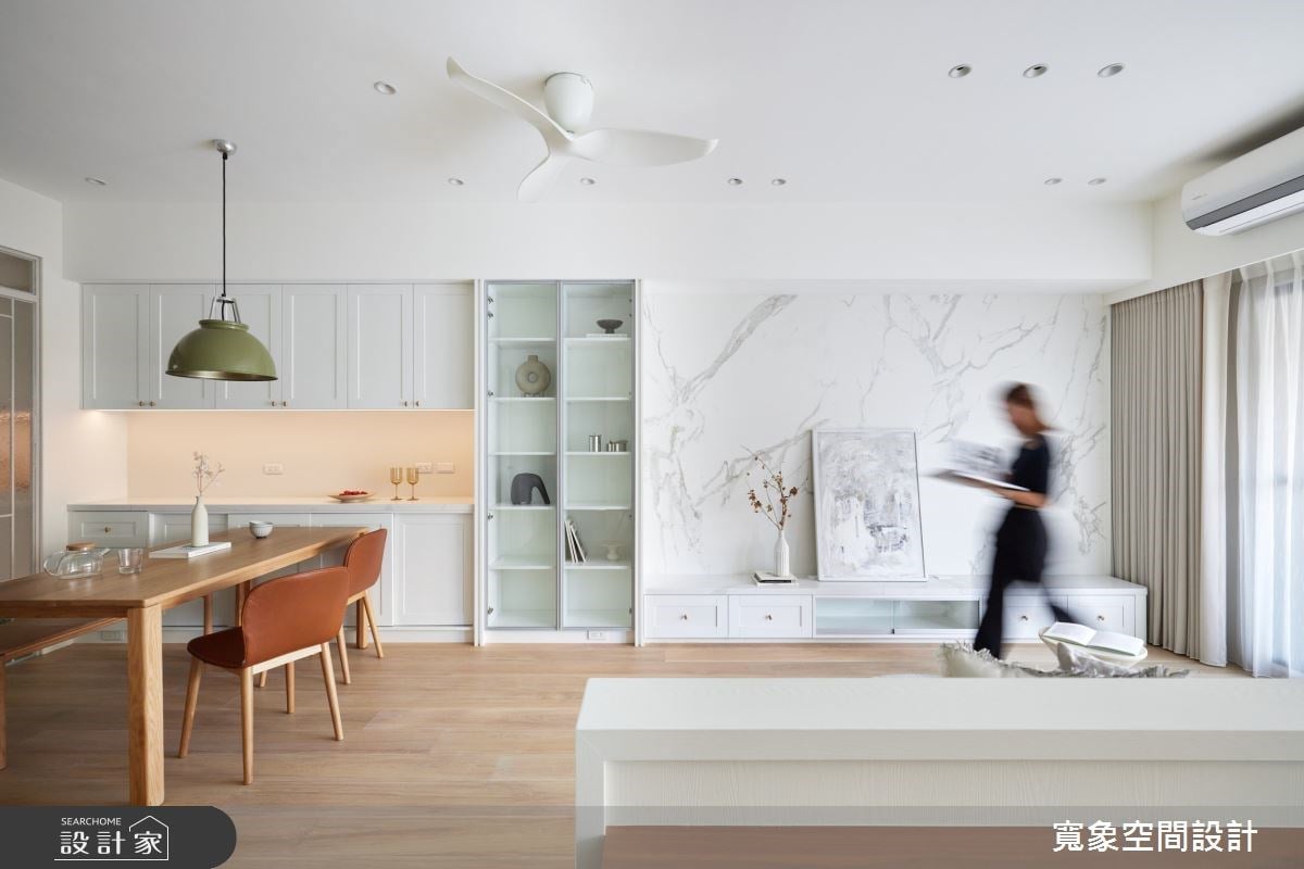 夢幻白淨系美式風！打造好感度激增的玄關，與符合青少年需求的獨立次臥