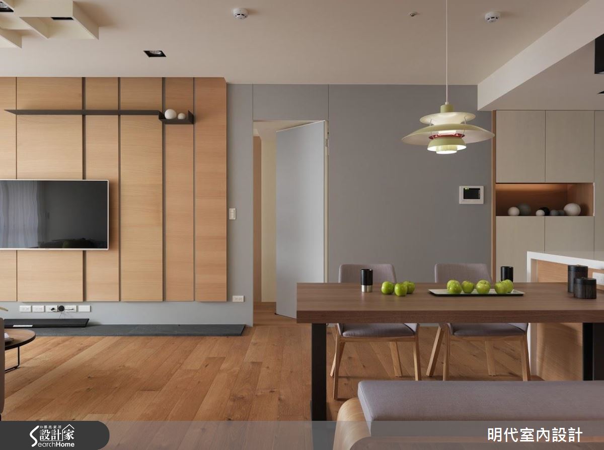 日光美意 x 療癒綠意  醞釀 25 坪休閒風新婚宅的度假氛圍