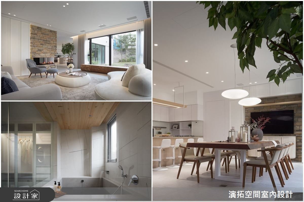 居宅設計以人為本，97坪舒心透天用五感饗宴刻劃恬淡日常
