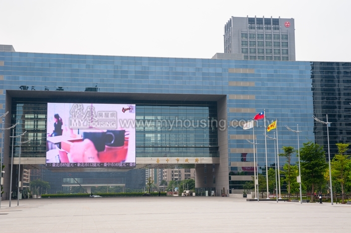 台中第二辦公大樓  興建市府原基地？