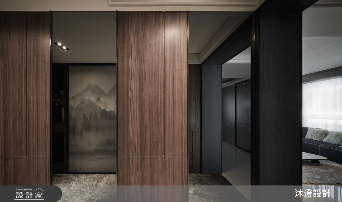 大理石 X 木隔柵 X 不鏽鋼！63 坪大宅沉穩高雅不舖張