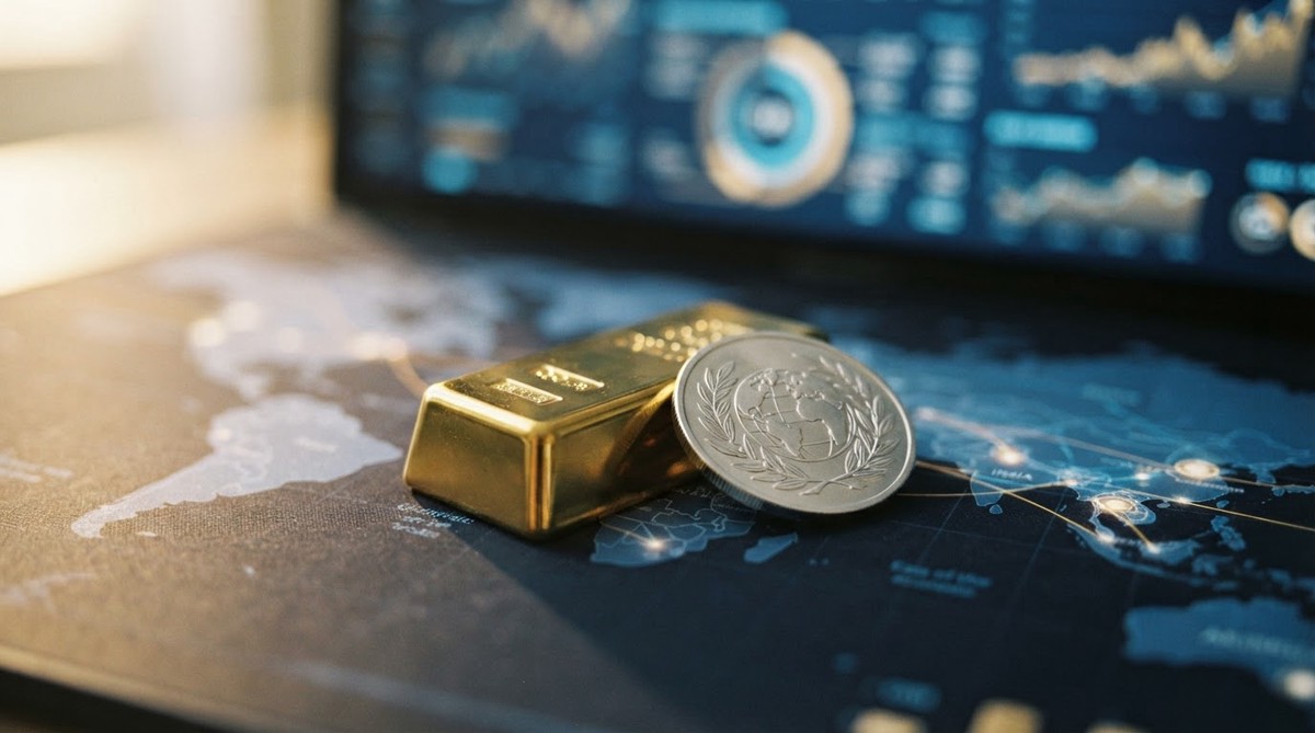黃金白銀八月現自2020年來最大買點 央行大舉買進美元疲軟