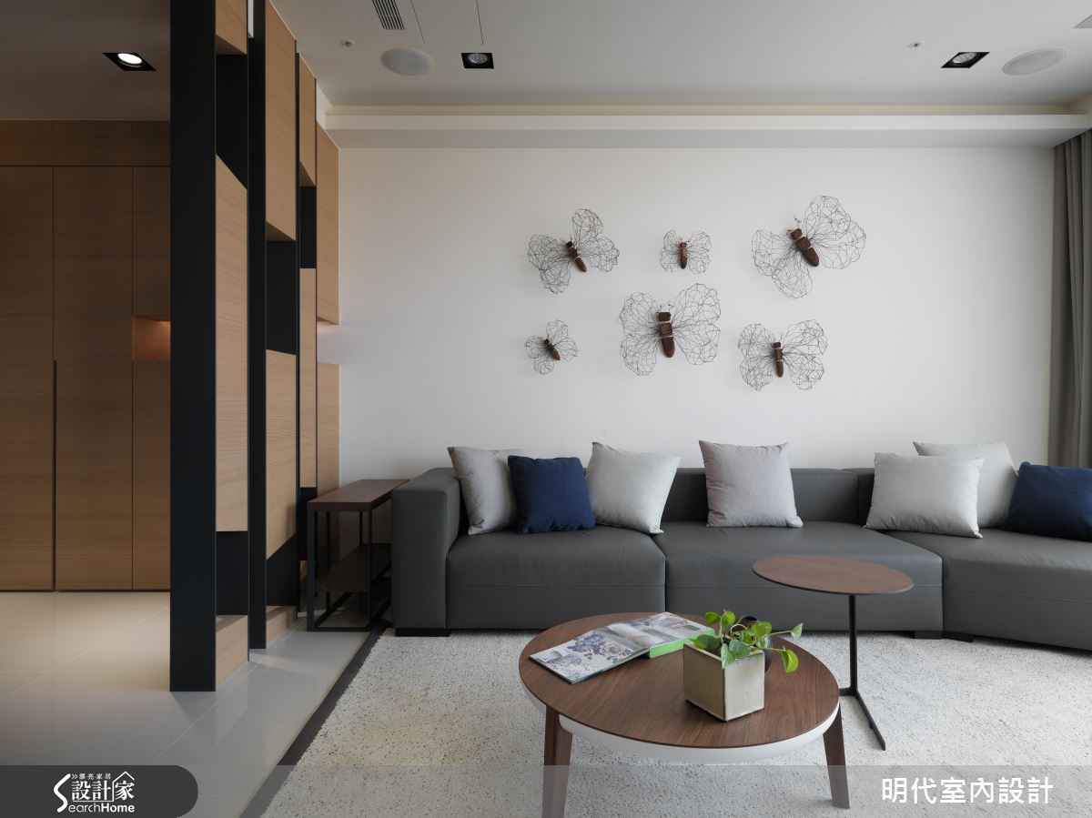 建築內的樂活森林！放慢身心的 48 坪木質調現代宅