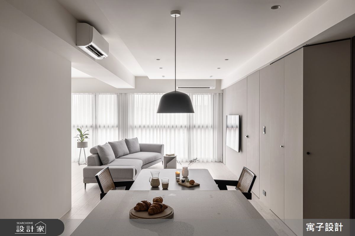 夢寐以求的日雜燕麥色北歐宅，留白空間許一個悠然慢生活