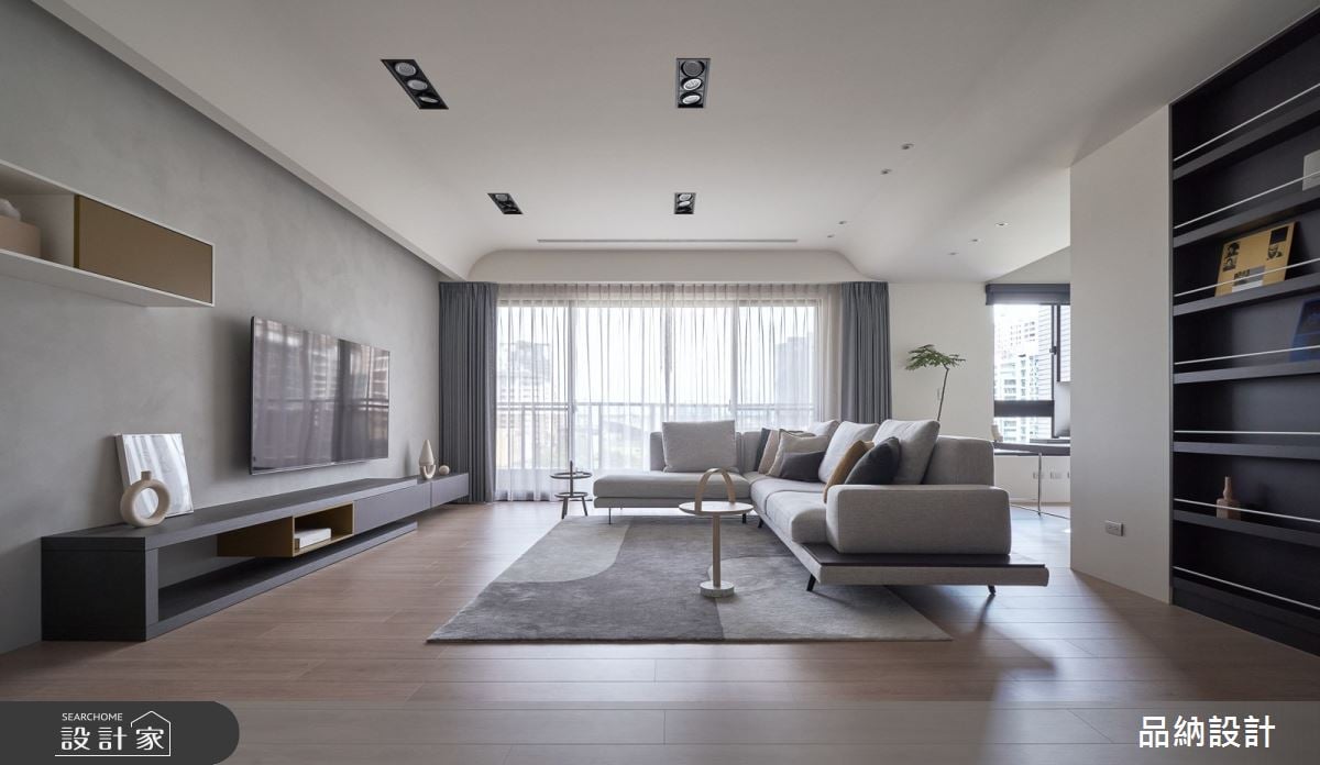 弧形語彙點綴治癒系北歐宅!開放格局與強大機能打造媲美頂級旅店的宅家時光