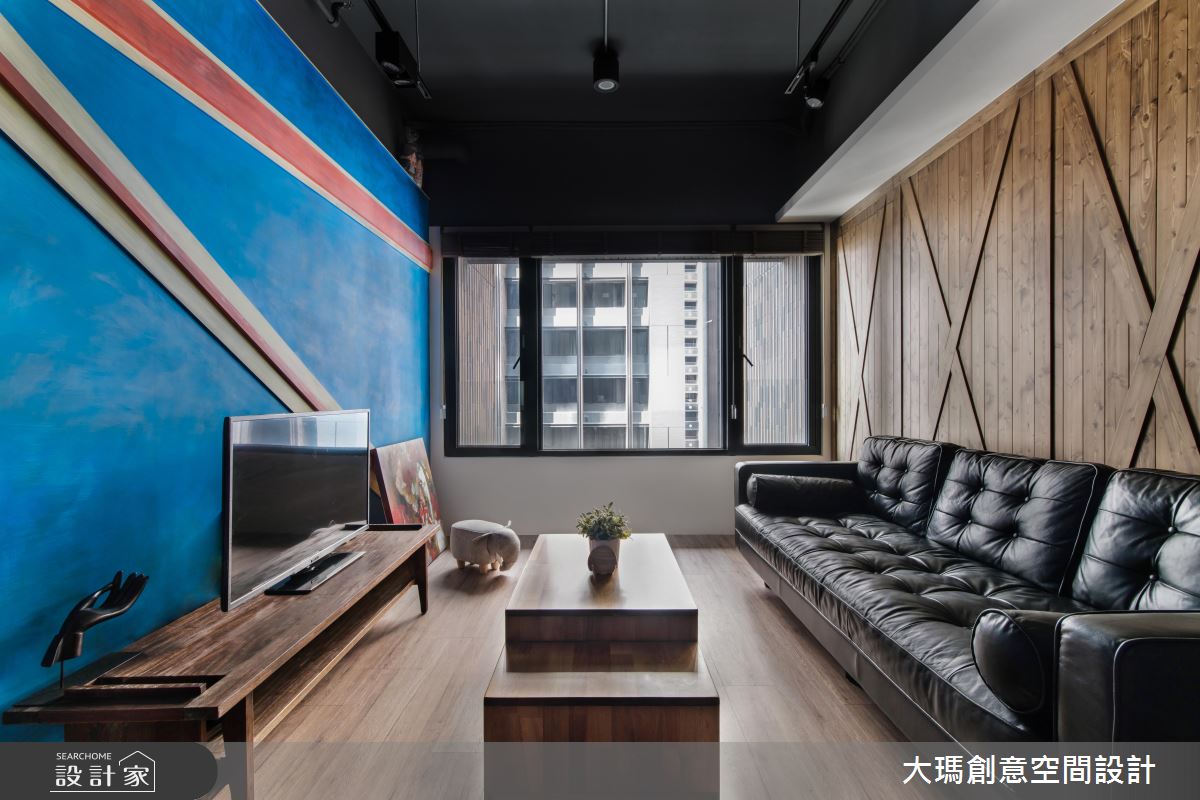 就讓英式工業風時尚 實現18坪小夫妻的完美日常