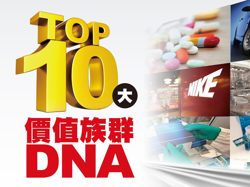 TOP 10大價值族群DNA
