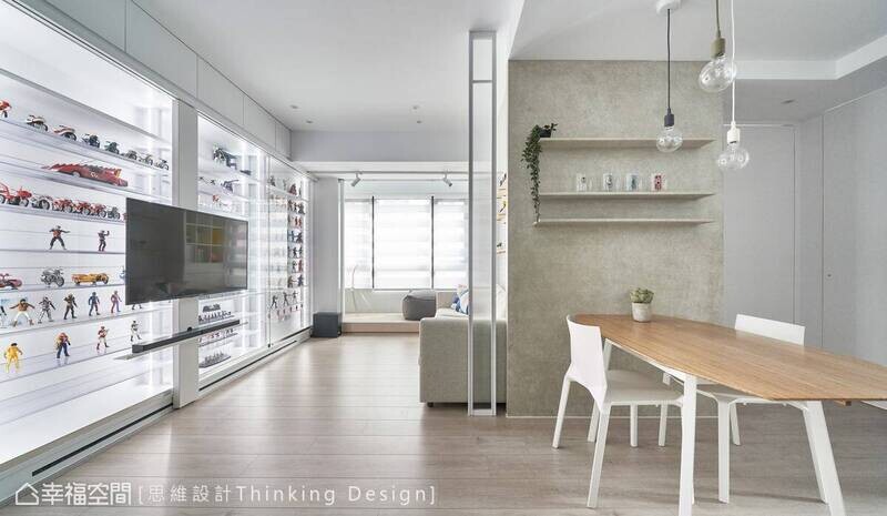22坪擁有公仔牆 複合機能超強利用