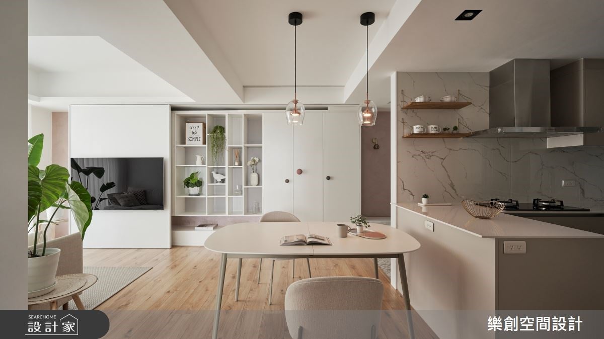 開箱旅遊部落客的家！玄關大收納與活動電視牆，為旅遊或宅在家做足準備