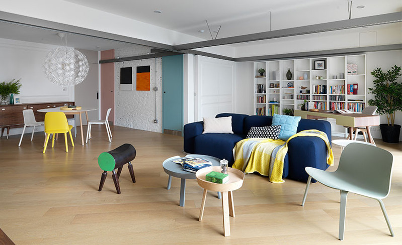 台北 30 坪單身女子的北歐風老公寓